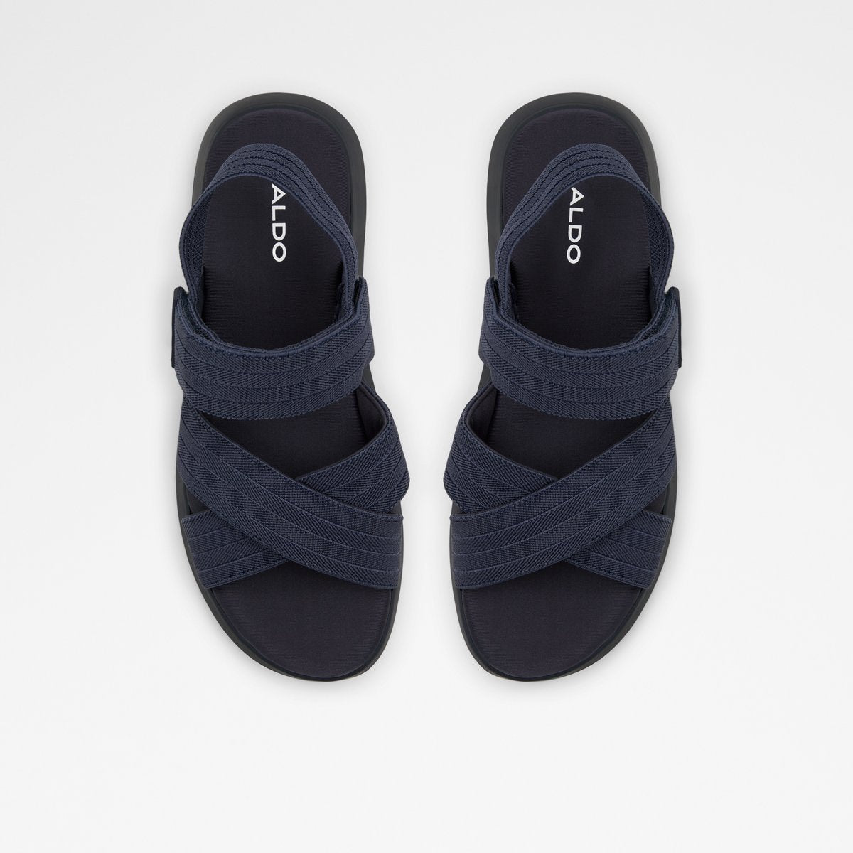 Kev / Flat Sandals Men Shoes - Navy - ALDO KSA