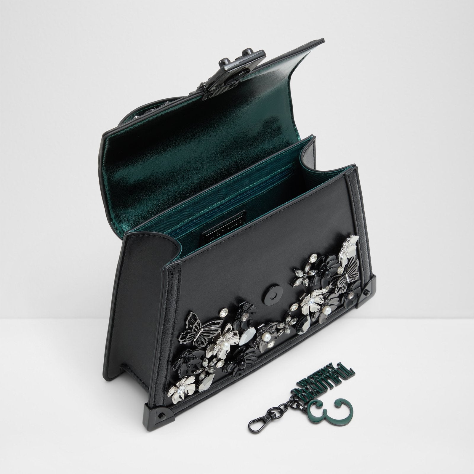 Knowyourpower Top Handle Black/Black Color By Aldo