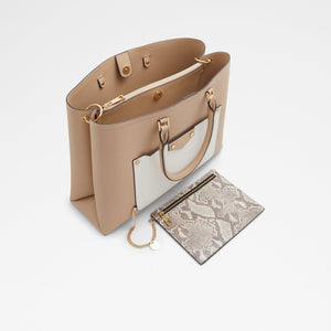 Kristine / Tote Bag Bag - Beige Overflow - ALDO KSA