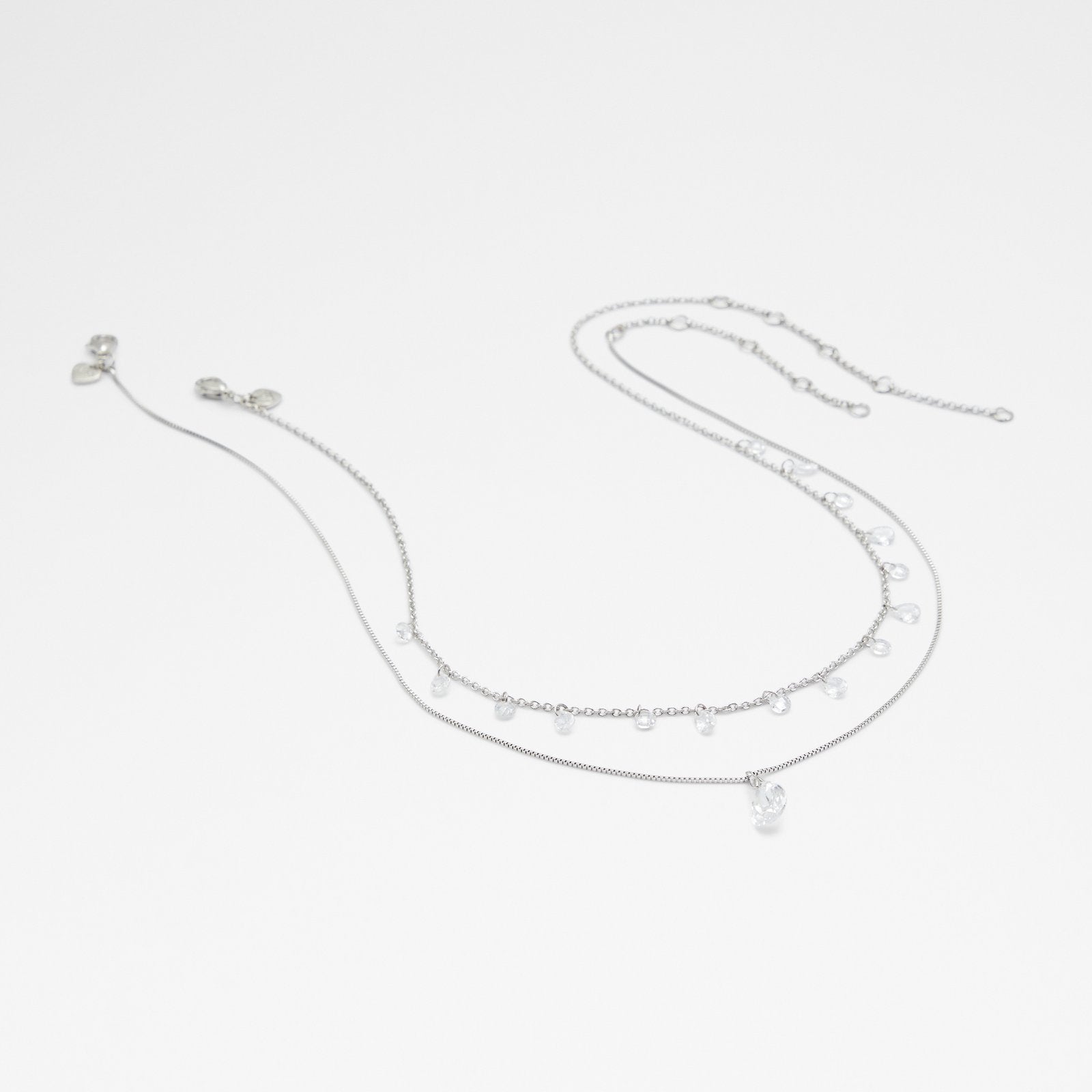 Kulki / Necklace Accessory - Silver-Clear Multi - ALDO KSA