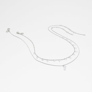 Kulki / Necklace Accessory - Silver-Clear Multi - ALDO KSA