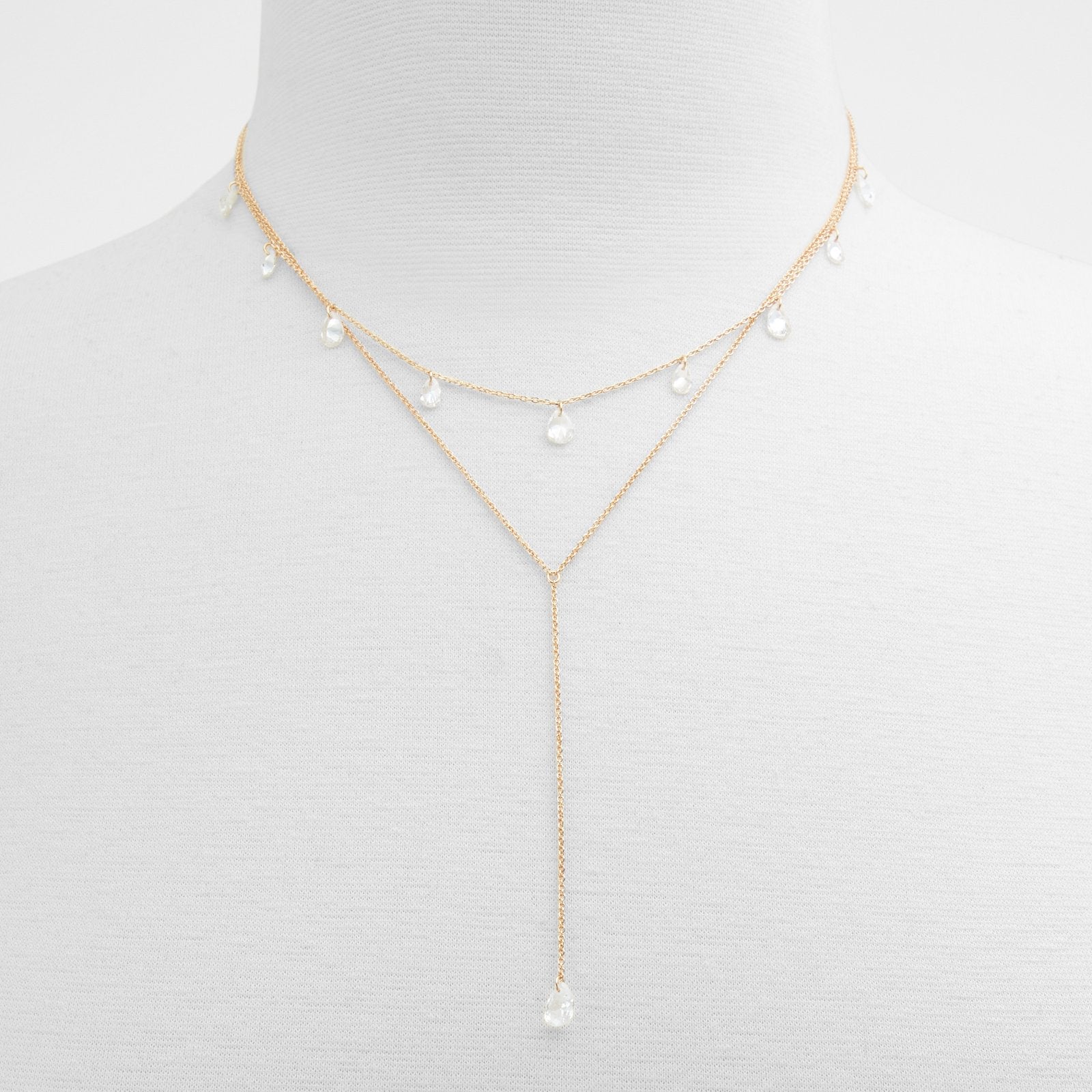 Lagrima / Necklace Accessory - Gold-Clear Multi - ALDO KSA