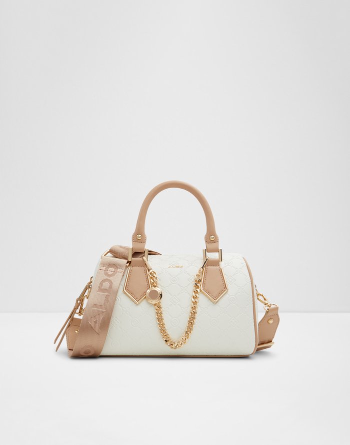 Bone Multi Lapilli Handbags