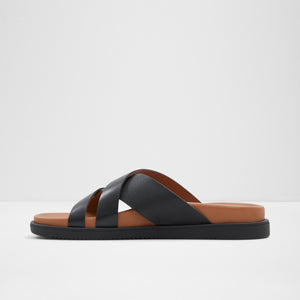 Laraerien / Flat Sandals Men Shoes - Black - ALDO KSA