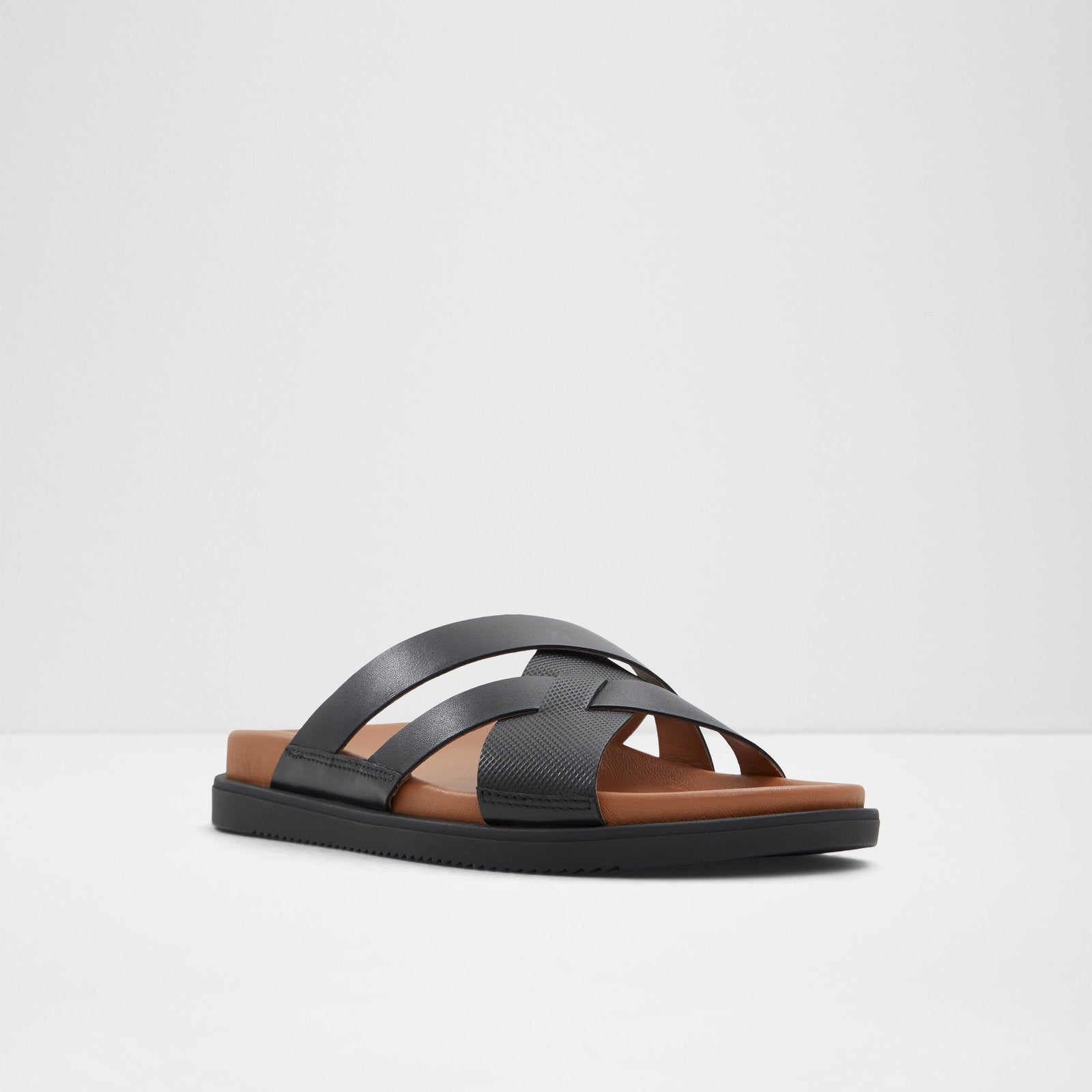 Laraerien / Flat Sandals Men Shoes - Black - ALDO KSA