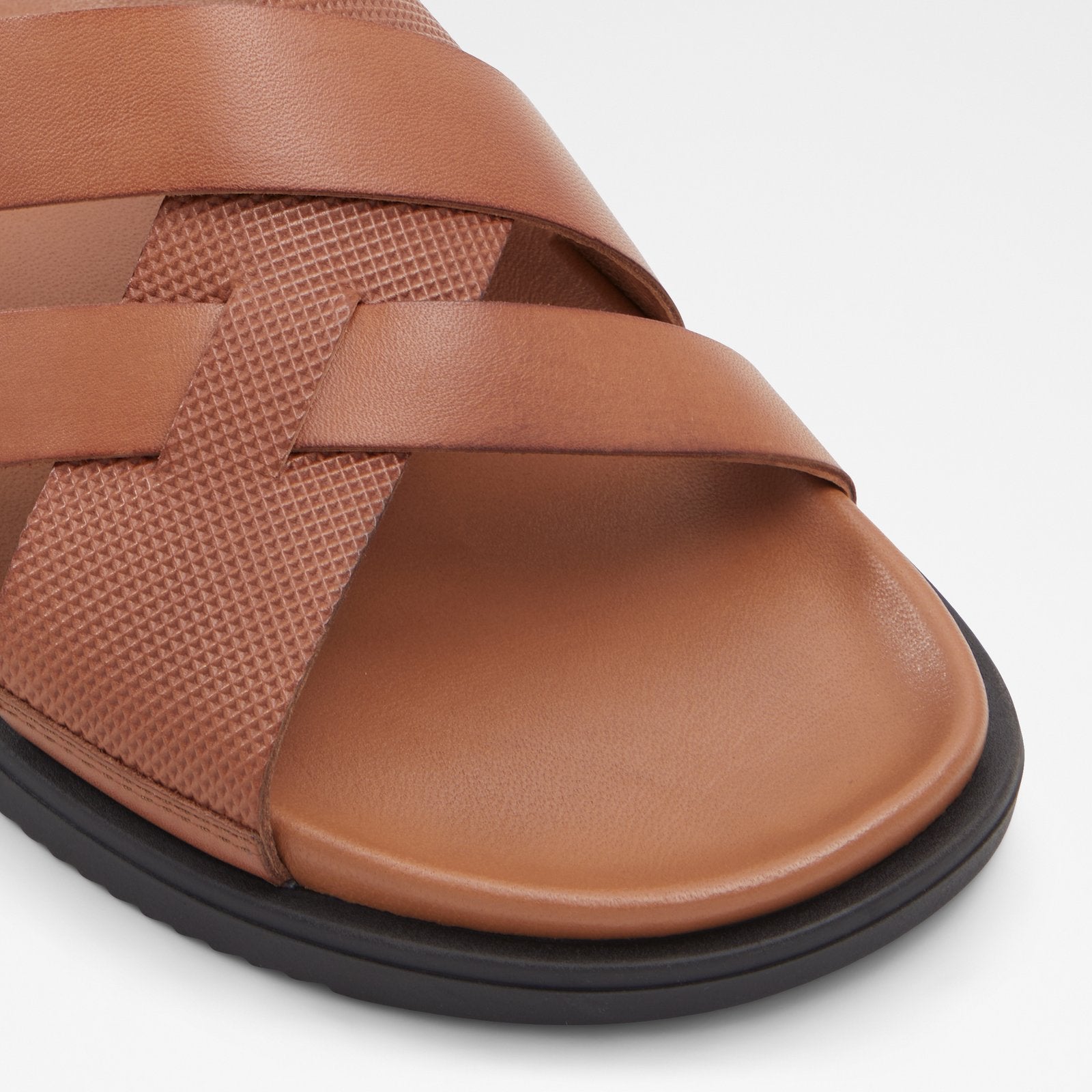 Laraerien / Flat Sandals Men Shoes - Cognac - ALDO KSA