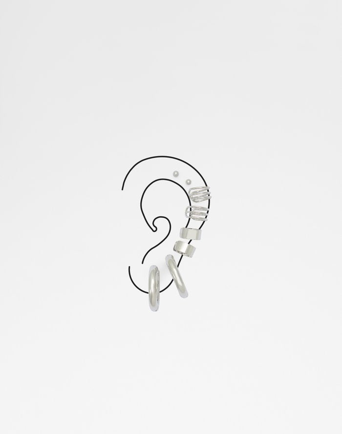 Lararie / Earring Accessory - Silver - ALDO KSA