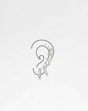 Lararie / Earring Accessory - Silver - ALDO KSA