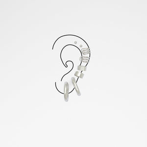 Lararie / Earring Accessory - Silver - ALDO KSA