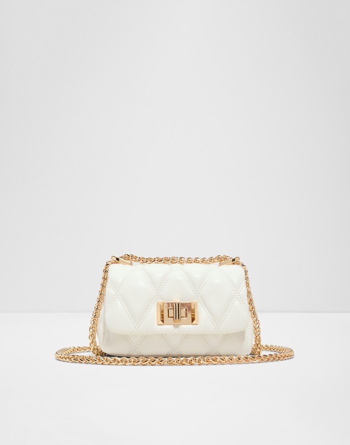 White Ledia Handbags