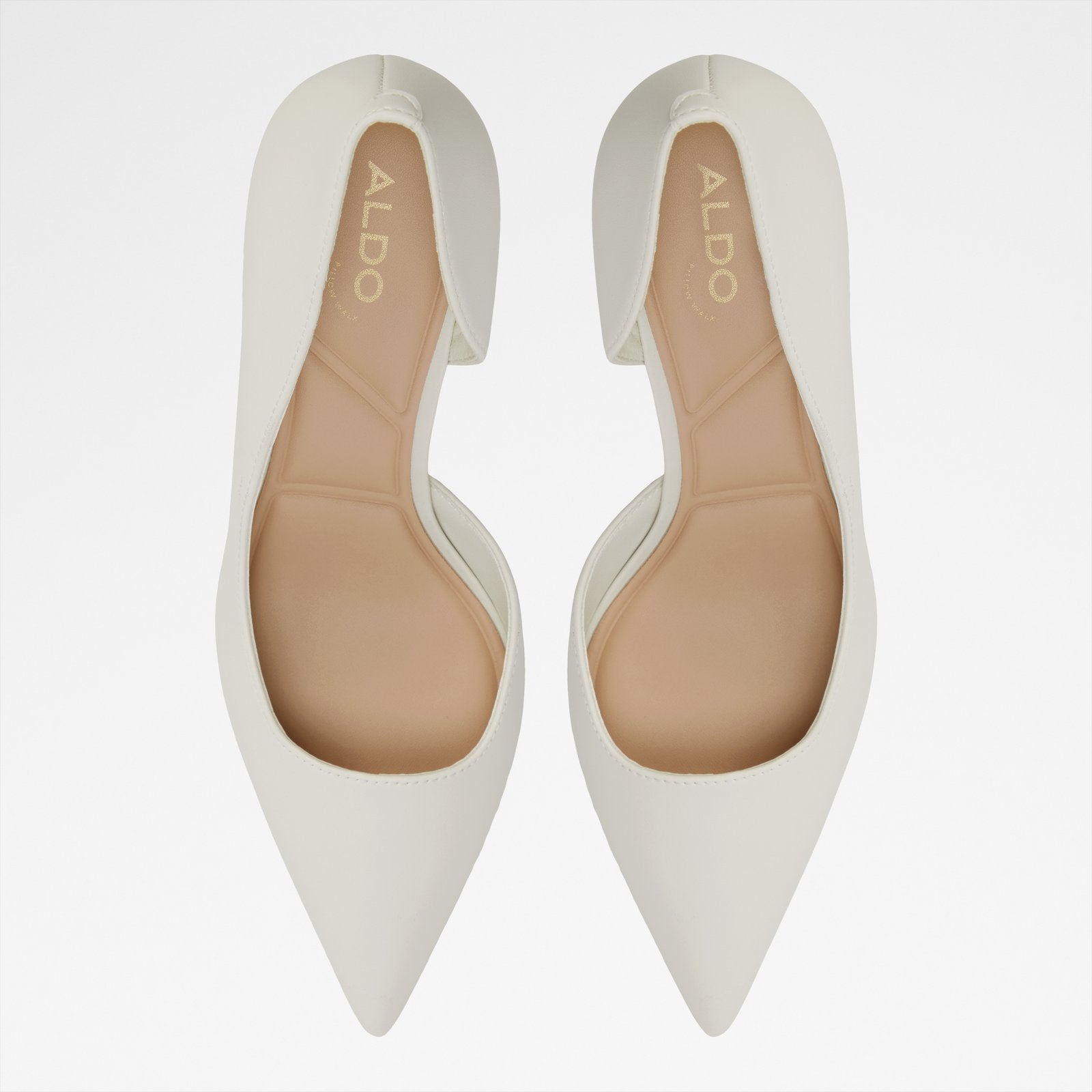 White/Bone Livianna Ladies Footwear