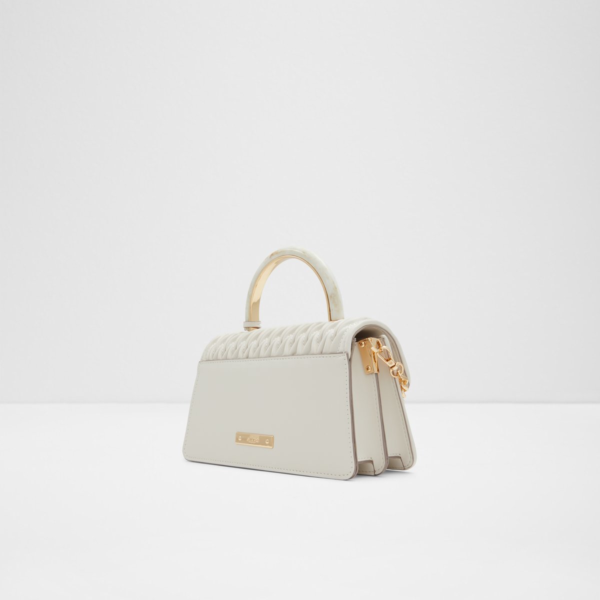 Lush / Top Handle Bag Bag - Bone - ALDO KSA