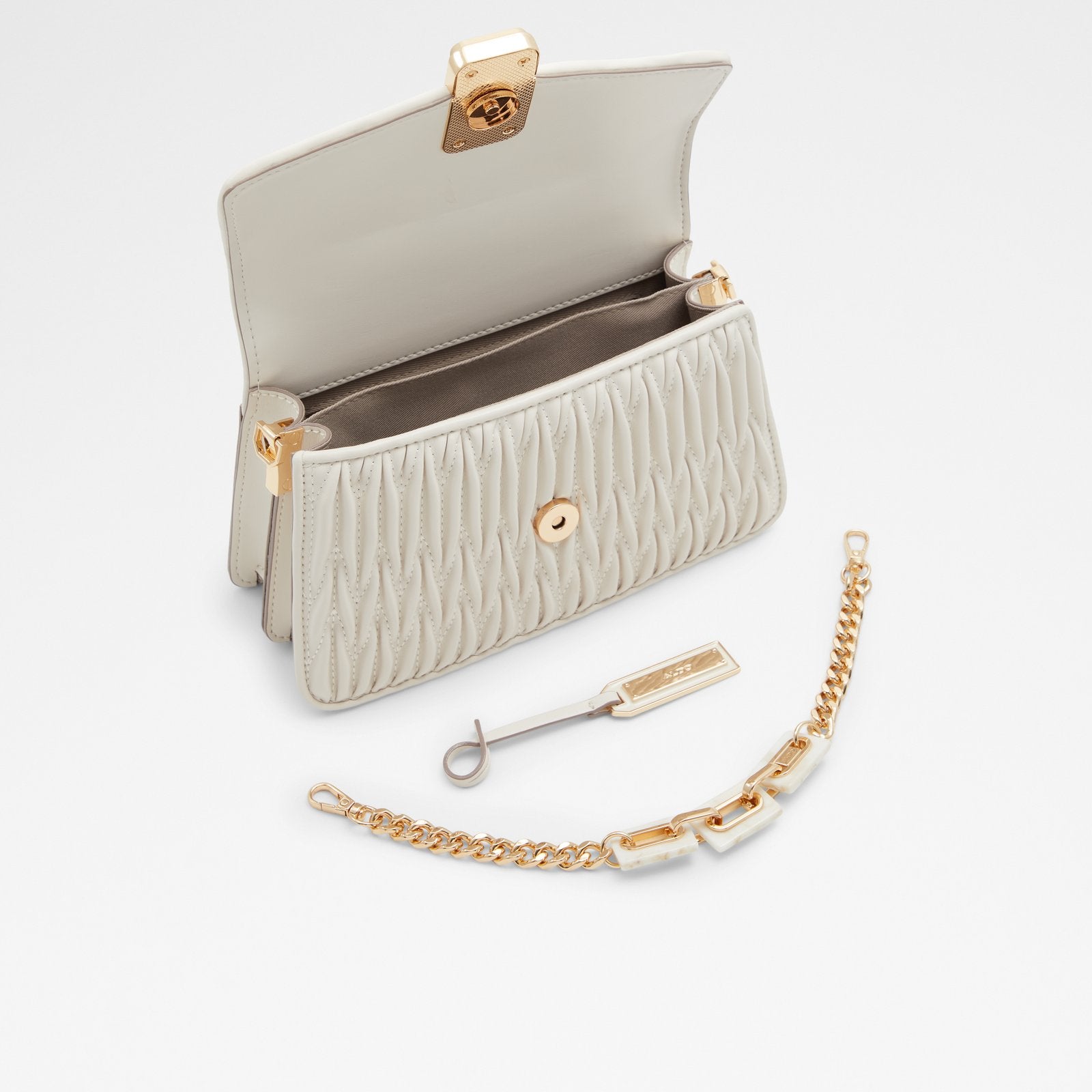 Lush / Top Handle Bag Bag - Bone - ALDO KSA