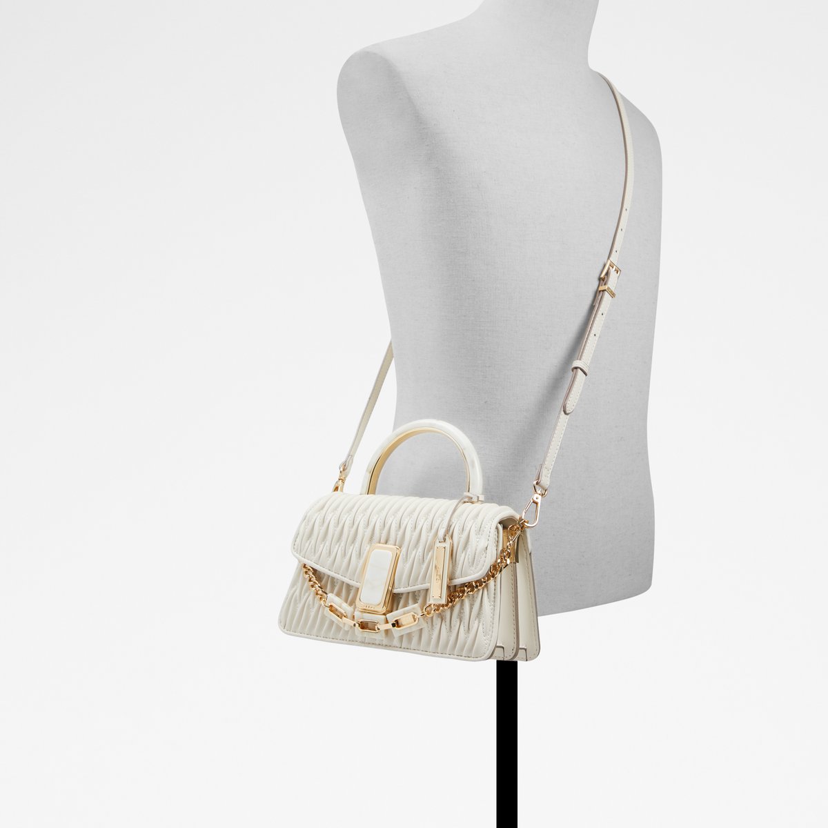 Lush / Top Handle Bag Bag - Bone - ALDO KSA