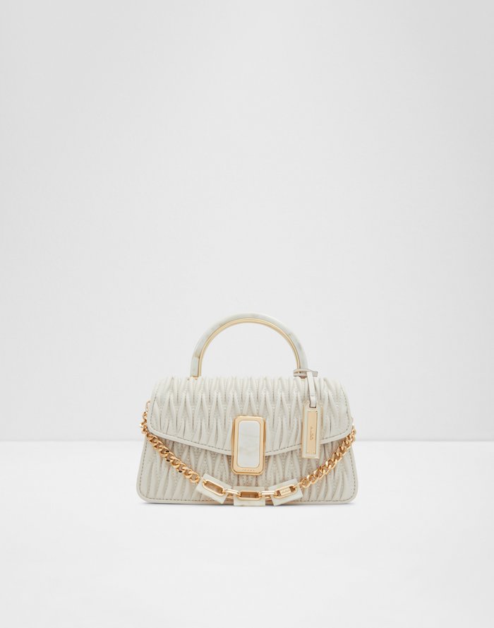 Lush / Top Handle Bag Bag - Bone - ALDO KSA