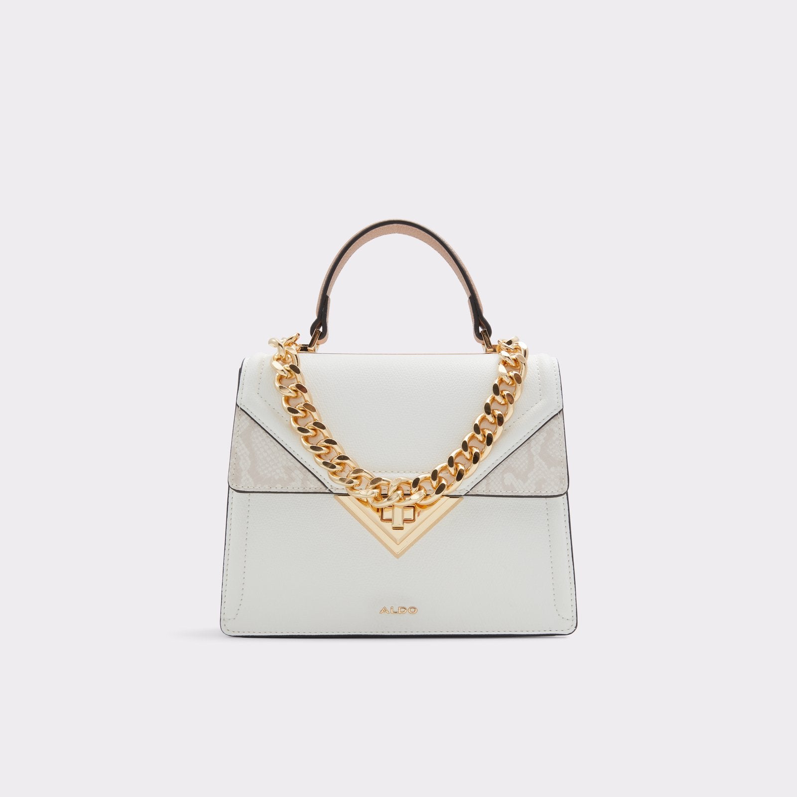 Luxsavane / Top Handle Bag Bag - Bone Multi - ALDO KSA