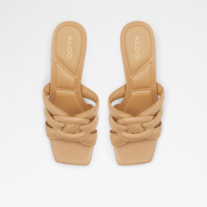 Maria / Heeled Sandals Women Shoes - Dark Beige - ALDO KSA