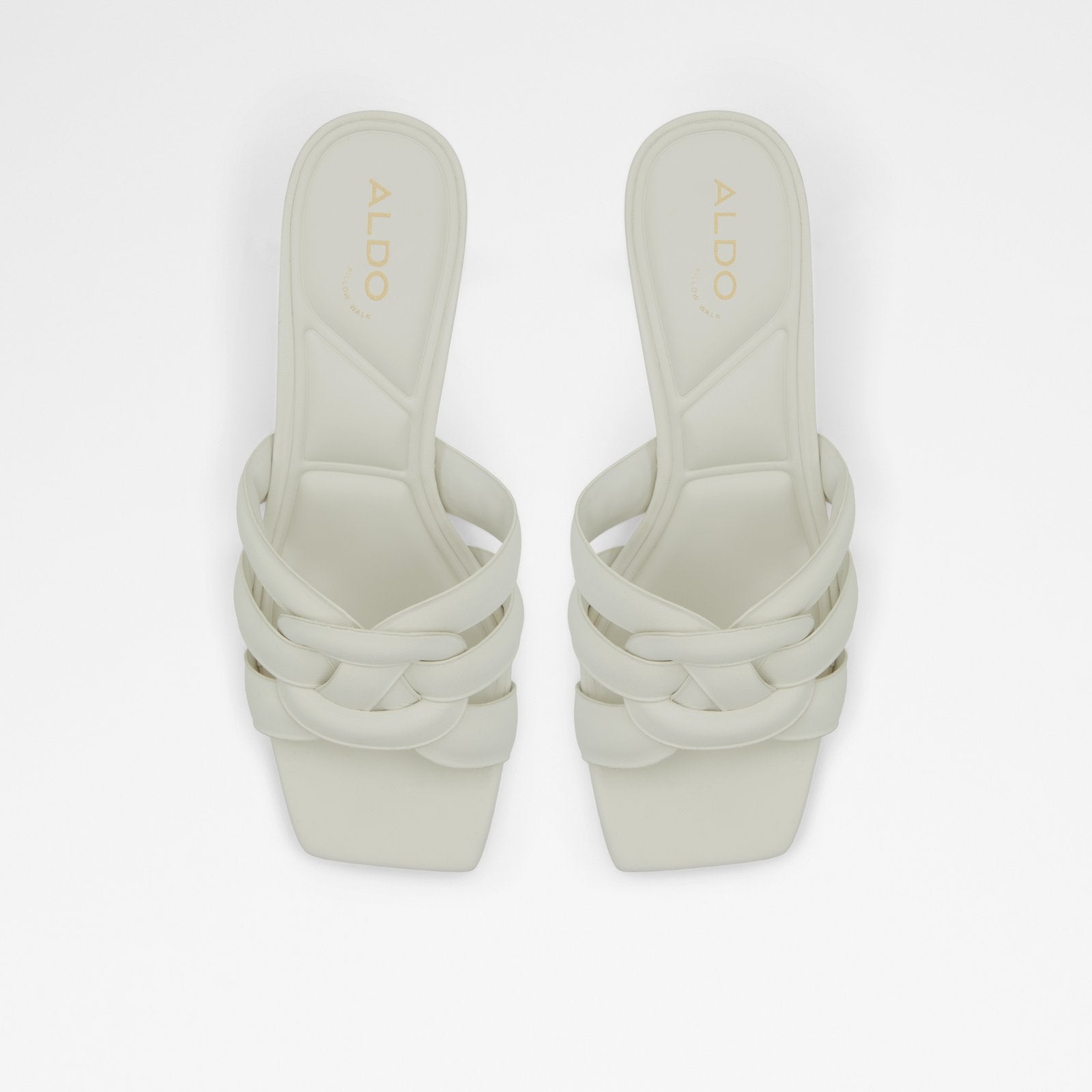 Maria / Heeled Sandals Women Shoes - White-Bone - ALDO KSA