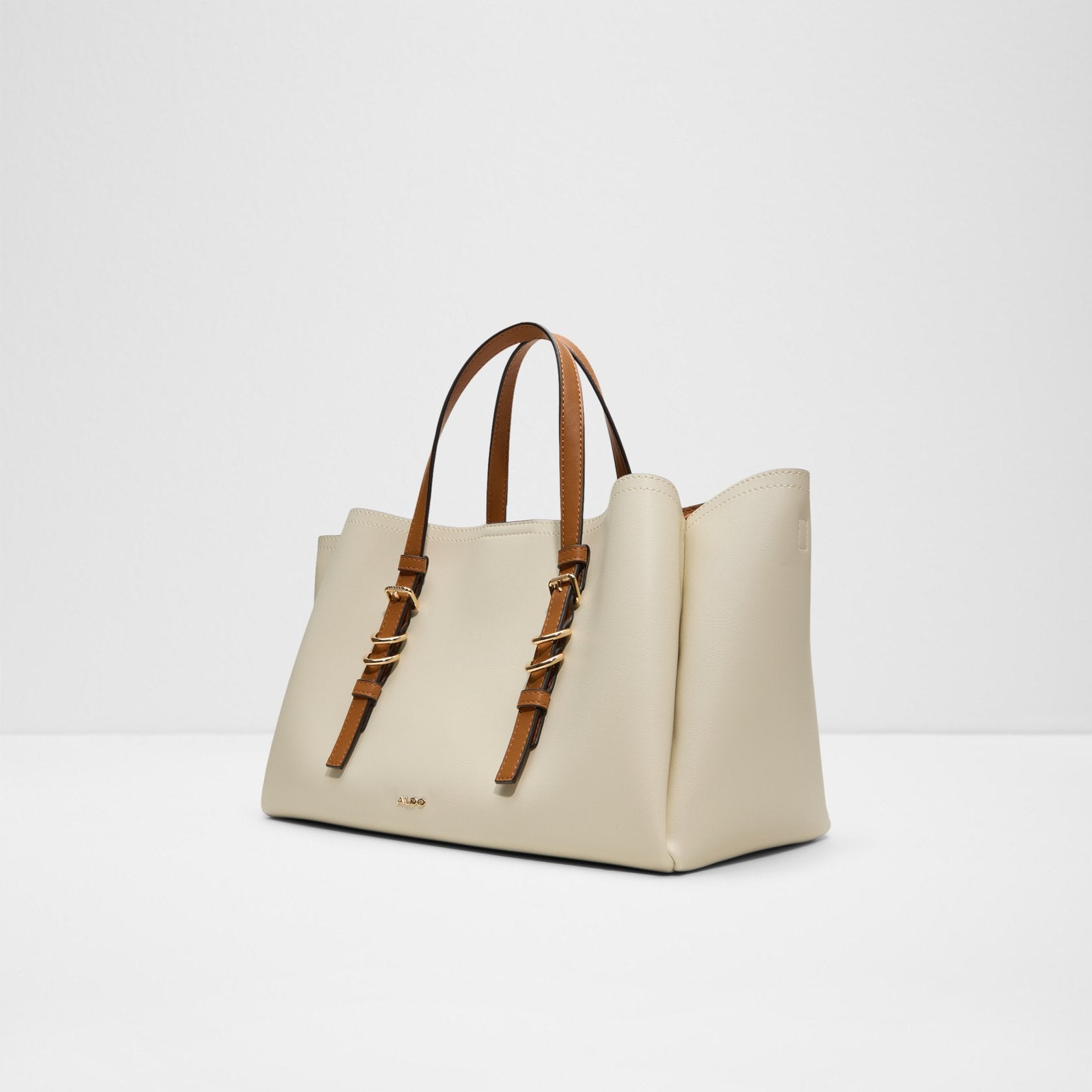 Meleah Bone Satchel Handbag by Aldo