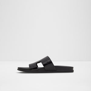 Mondi / Flat Sandals Men Shoes - Black - ALDO KSA