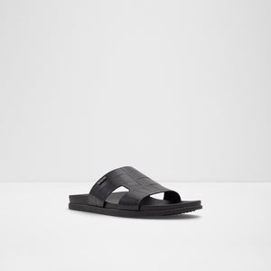 Mondi / Flat Sandals Men Shoes - Black - ALDO KSA