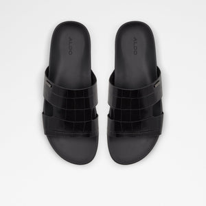 Mondi / Flat Sandals Men Shoes - Black - ALDO KSA