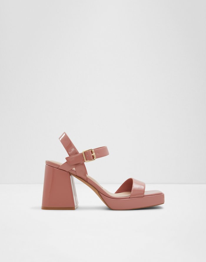 Montse / Heeled Sandals Women Shoes - Dark Beige - ALDO KSA