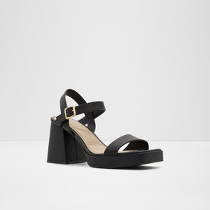 Montse / Heeled Sandals Women Shoes - Black - ALDO KSA