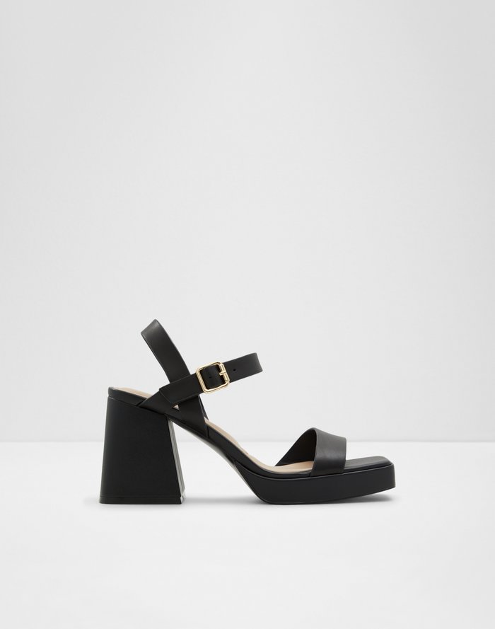 Montse / Heeled Sandals Women Shoes - Black - ALDO KSA