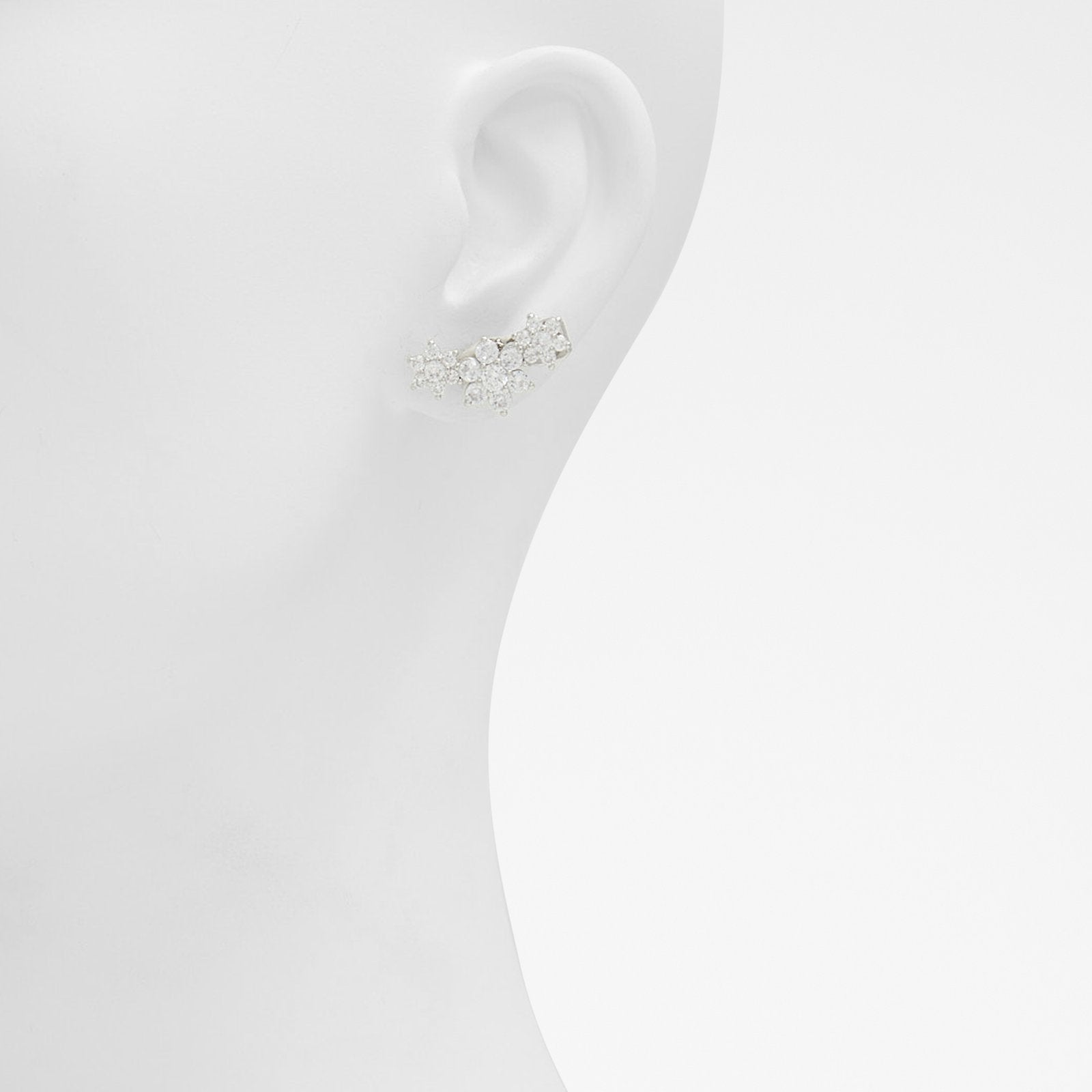 Nysius / Earring Accessory - Silver-Clear Multi - ALDO KSA