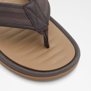 Ocerrach / Flat Sandals Men Shoes - Dark Brown - ALDO KSA