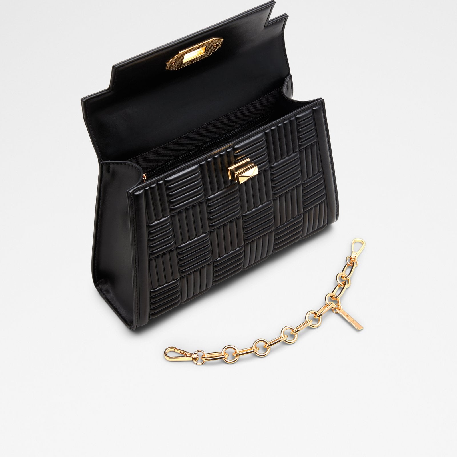 Palette / Top Handle Bag Bag - Black - ALDO KSA