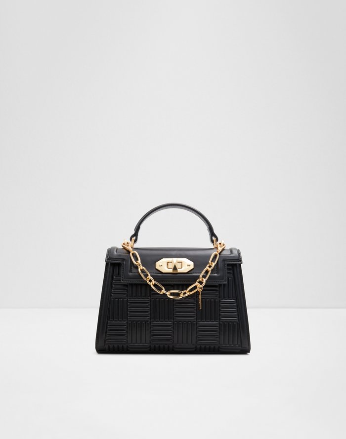 Palette / Top Handle Bag Bag - Black - ALDO KSA