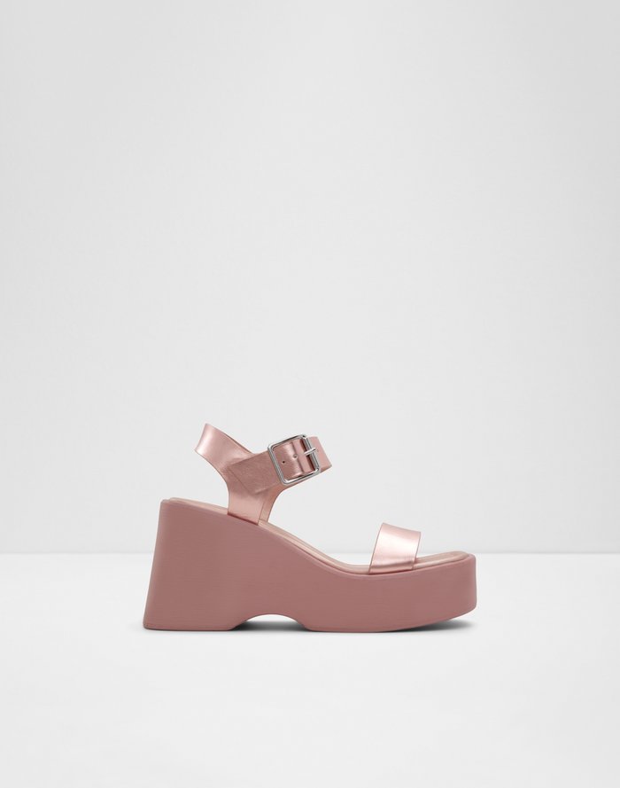 Pauline / Wedge Sandals Women Shoes - Light Pink - ALDO KSA