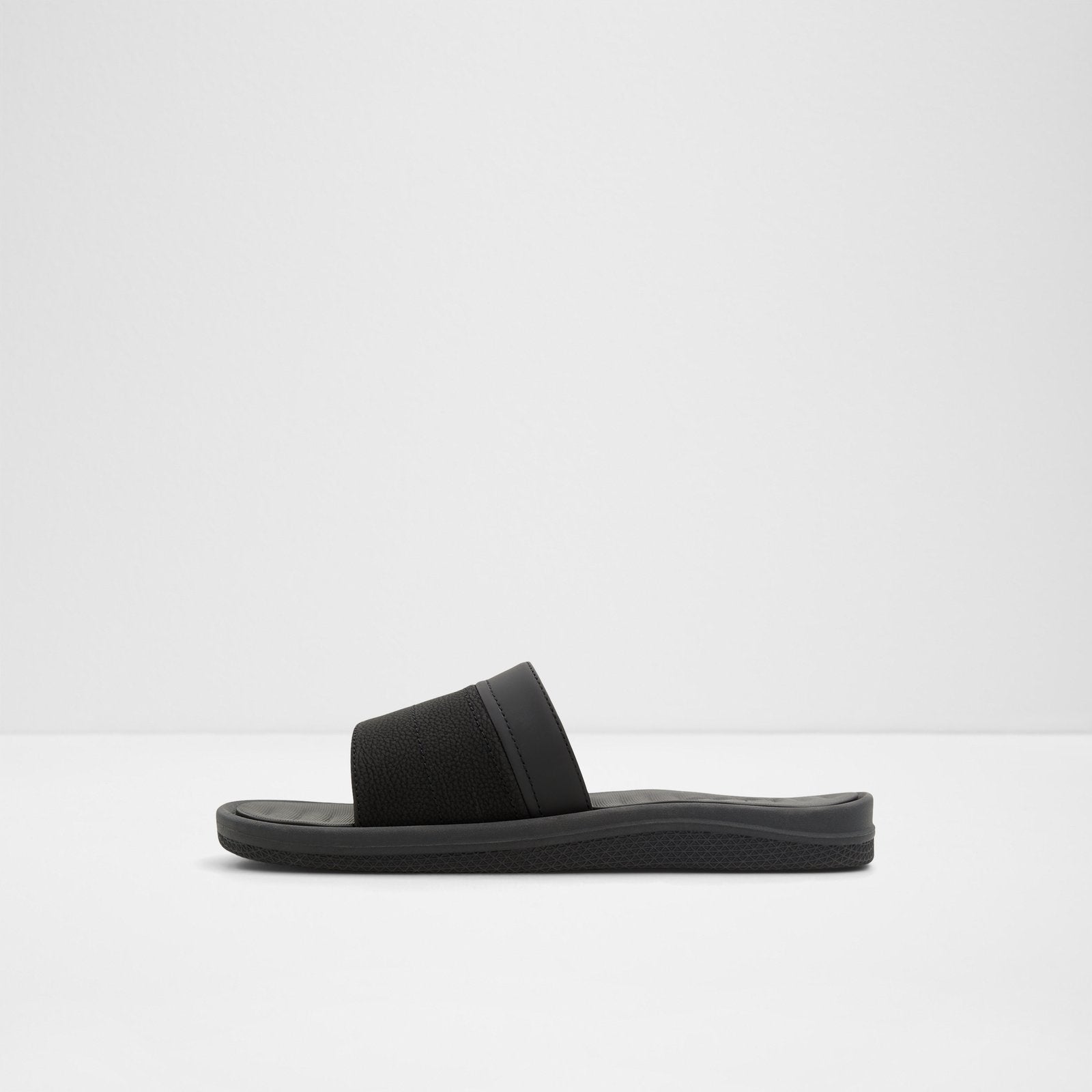 Plantago / Flat Sandals Men Shoes - Black - ALDO KSA