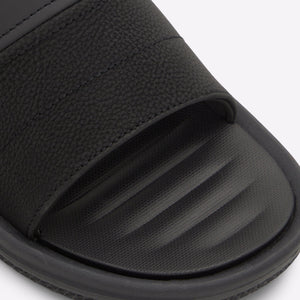 Plantago / Flat Sandals Men Shoes - Black - ALDO KSA