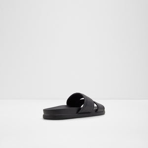 Racecourse / Flat Sandals Men Shoes - Black - ALDO KSA