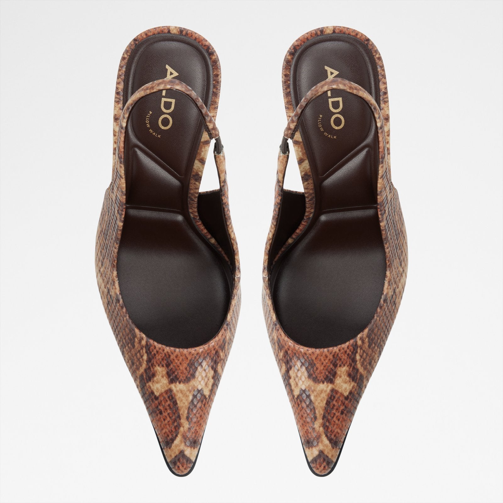 Brown Multi Re-samantha Ladies Footwear