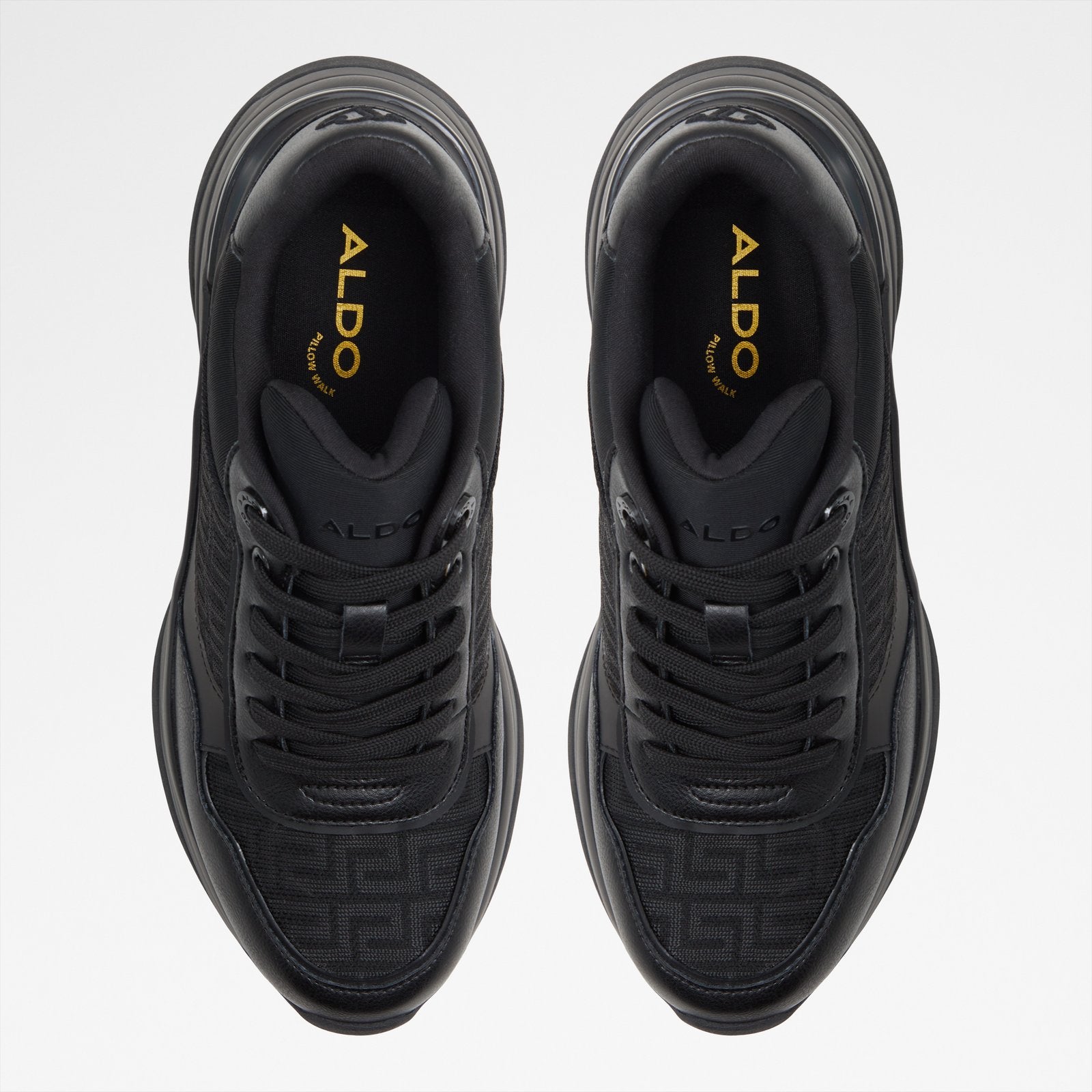 Rexson Black Women's Wedge Sneakers by Aldo