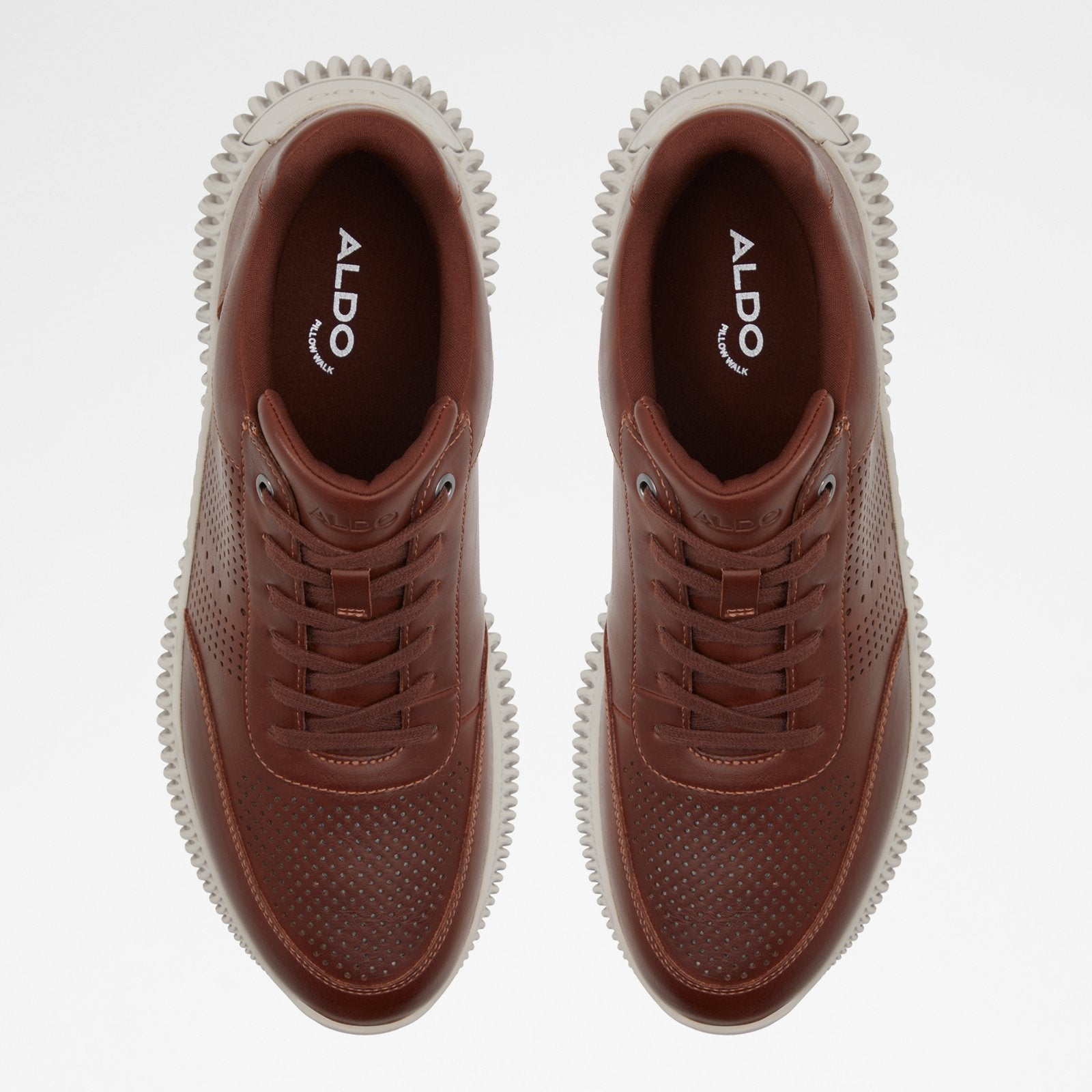 Rioga / Sneakers Men Shoes - Dark Brown - ALDO KSA