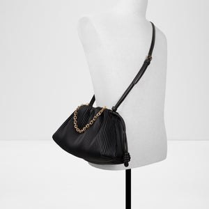 Romye Black Overflow Shoulder Handbag by Aldo