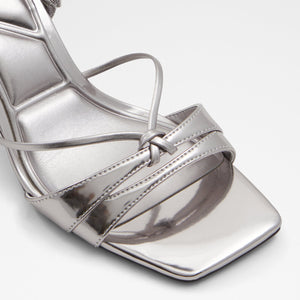 Rufina / Heeled Sandals Women Shoes - Silver - ALDO KSA