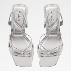 Rufina / Heeled Sandals Women Shoes - Silver - ALDO KSA