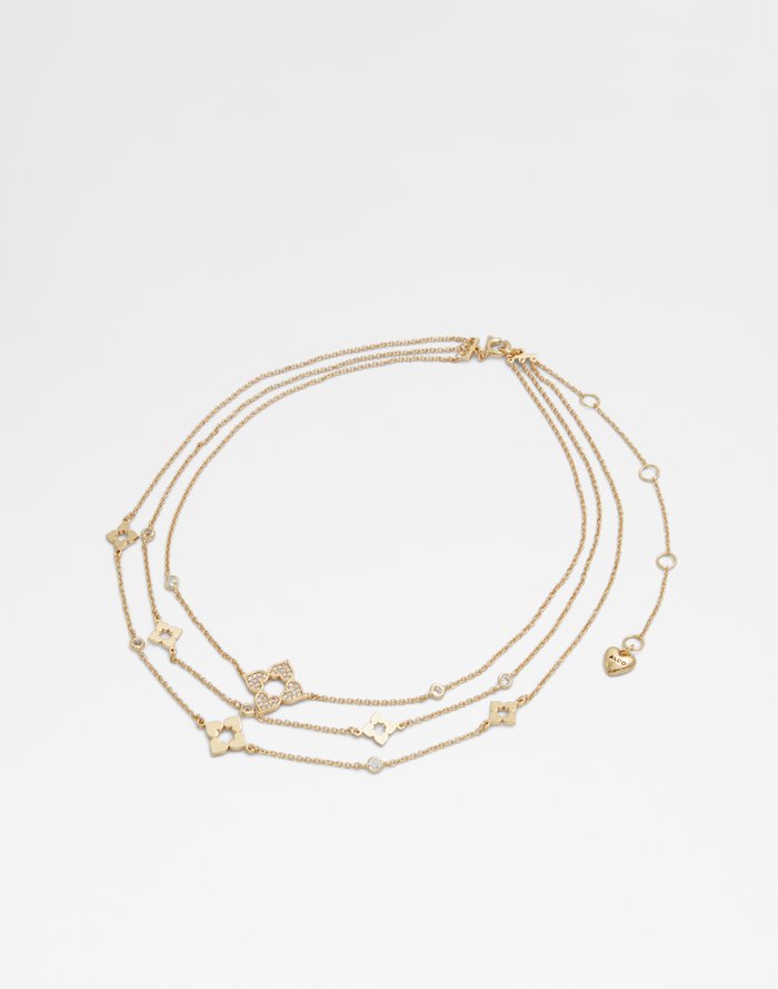 Sana / Necklace Accessory - Gold-Clear Multi - ALDO KSA