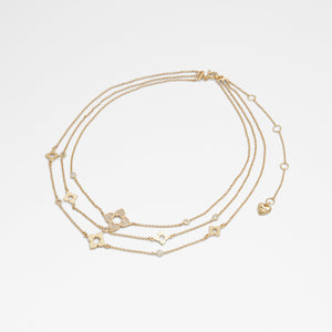 Sana / Necklace Accessory - Gold-Clear Multi - ALDO KSA