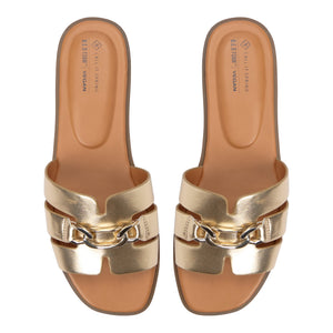 Gold Serinna Ladies Footwear