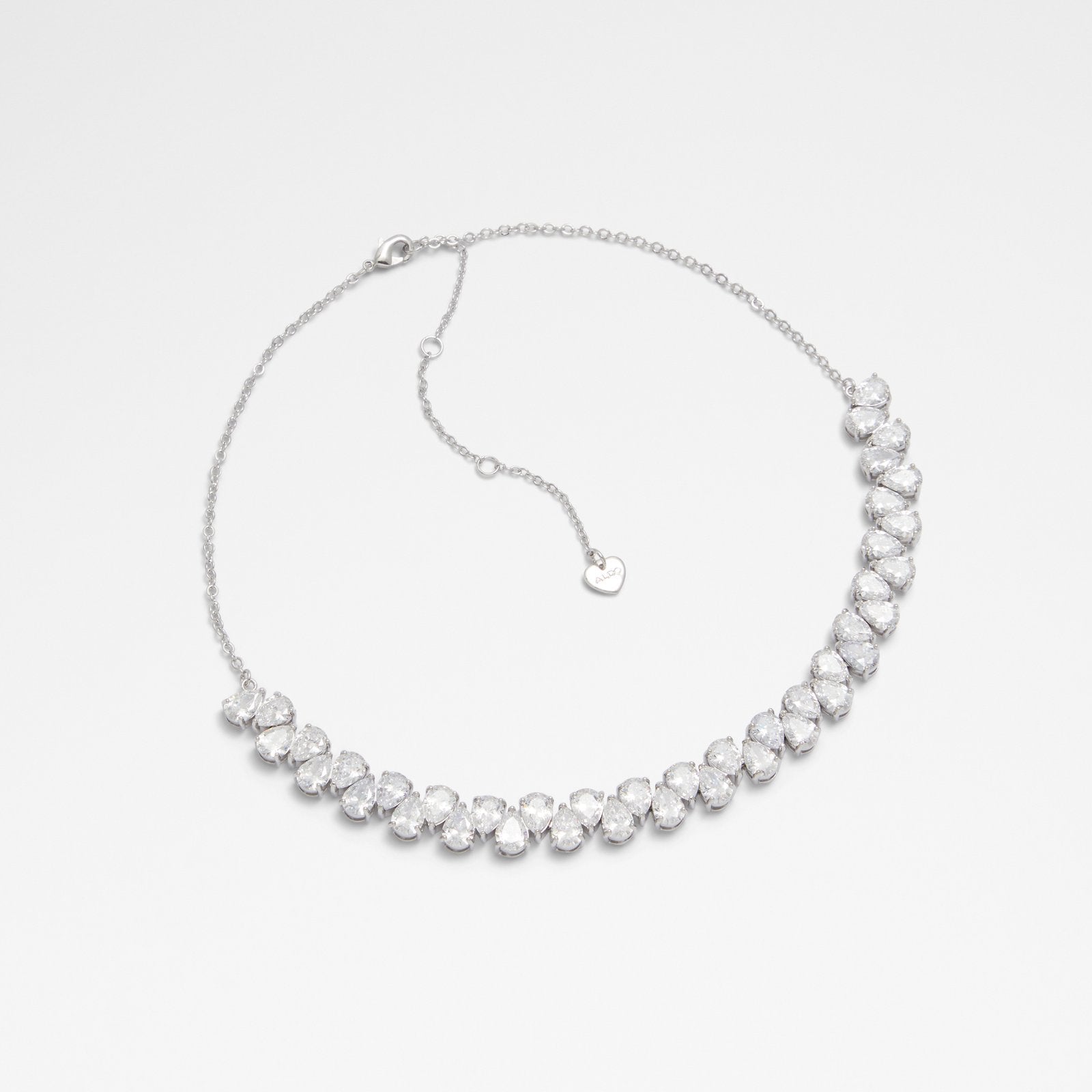 Sheen / Necklace Accessory - Silver-Clear Multi - ALDO KSA