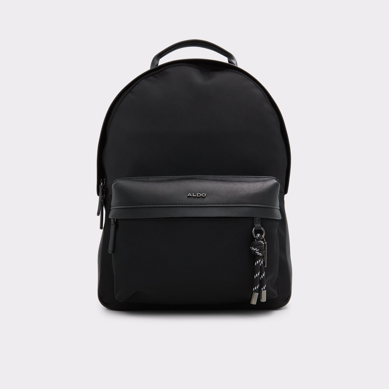 aldo black leather backpack Simon | Black Backpack