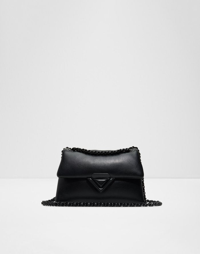 Black/Black Softpuff Handbags