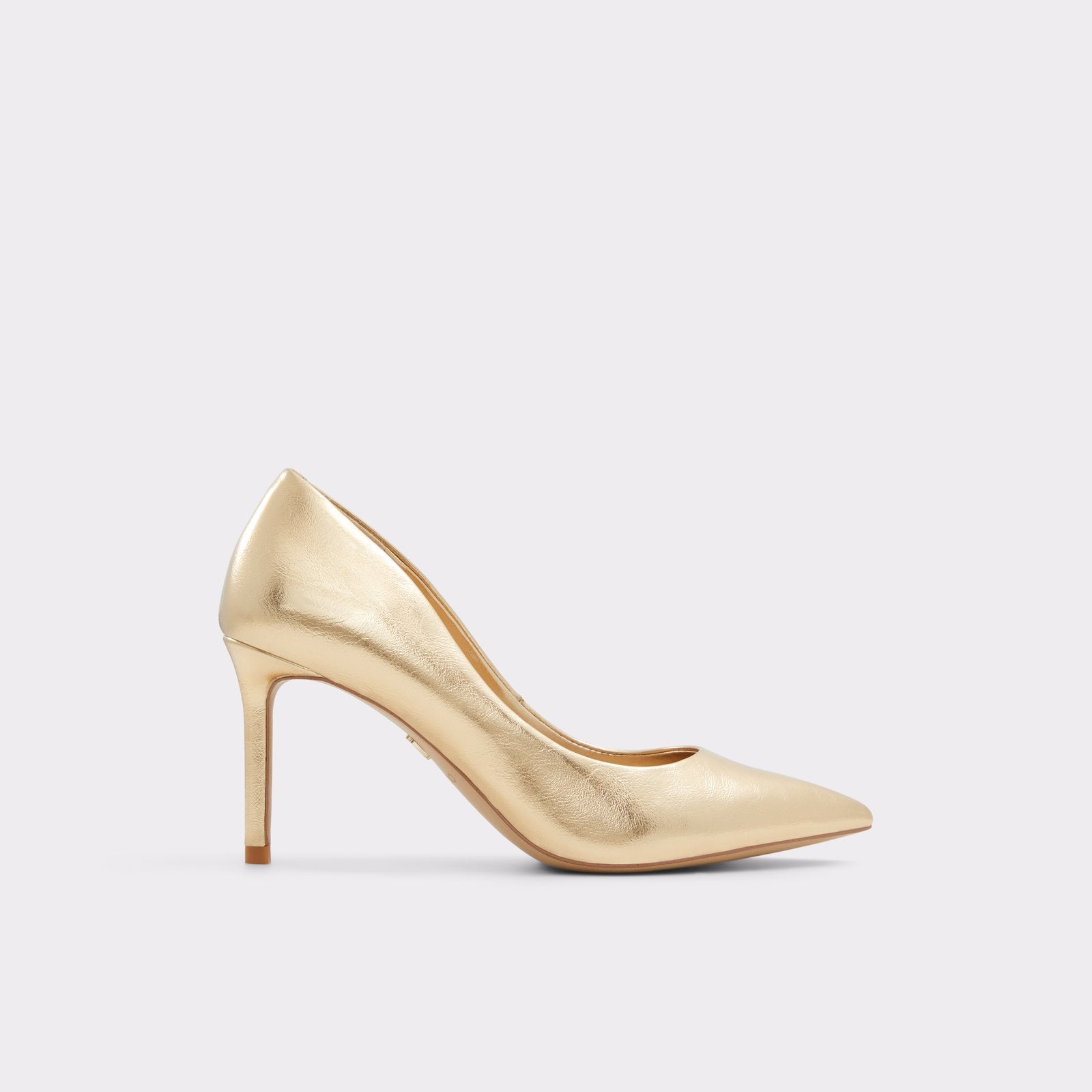 Stessymid Heeled Shoes Gold Color By Aldo